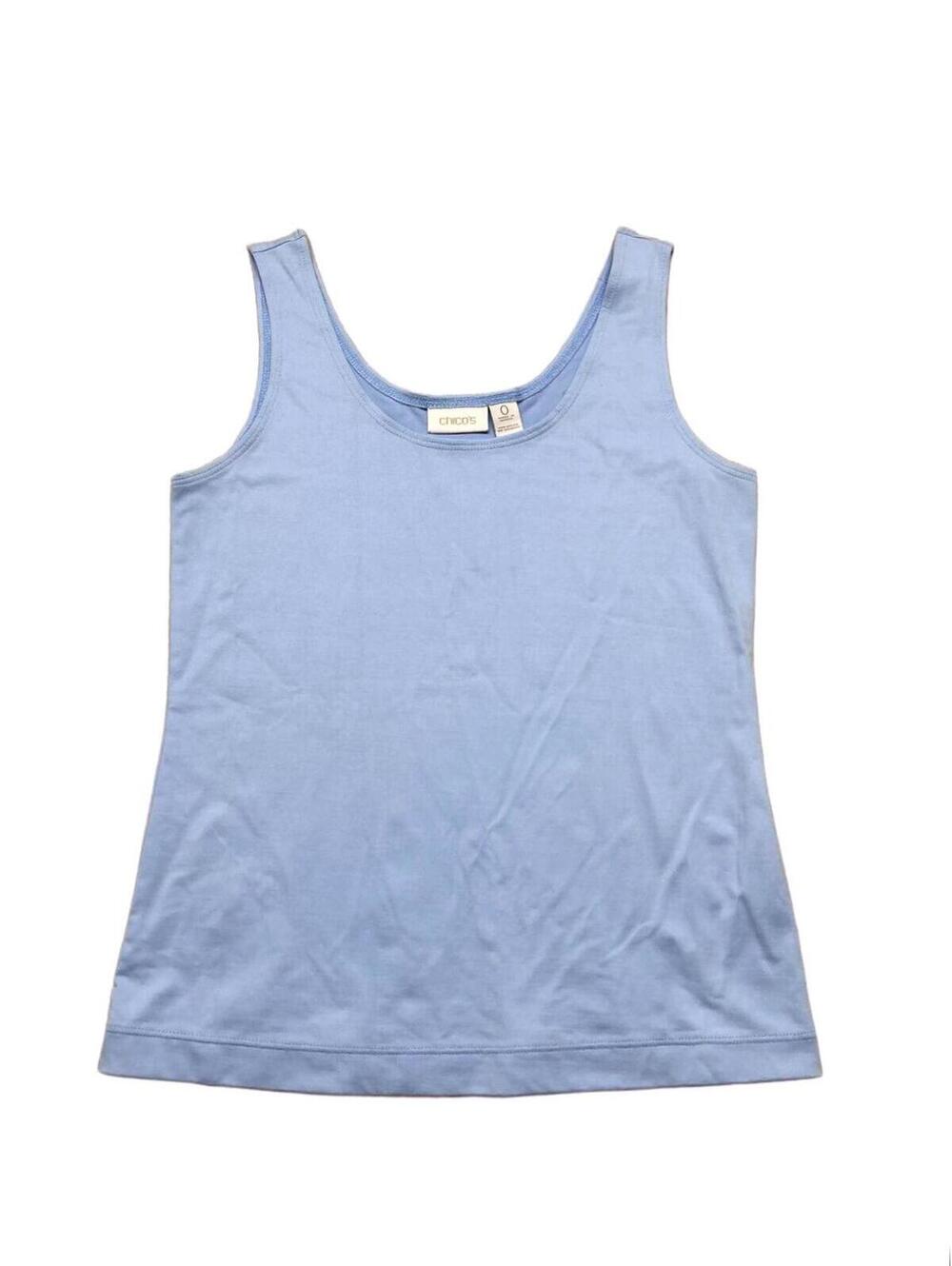 Chico's Light Blue Tank Top Size 0